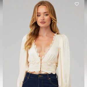 For Love & Lemons Natalie Crop Top